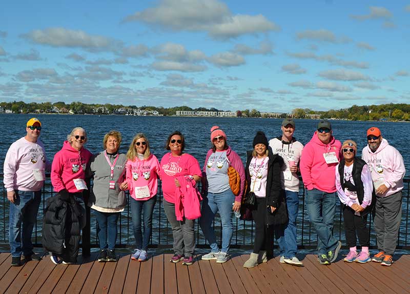 Great Day at Paint The Lake Pink Event!