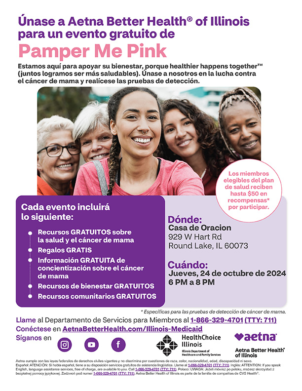 Pamper Me Pink Event