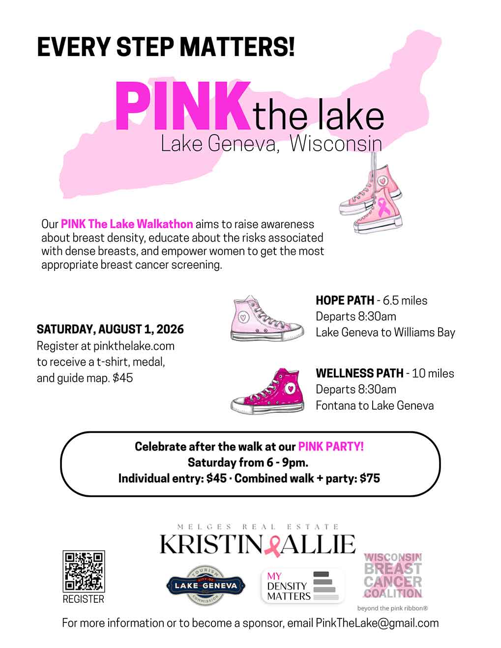 2026 PINK the Lake of Lake Geneva